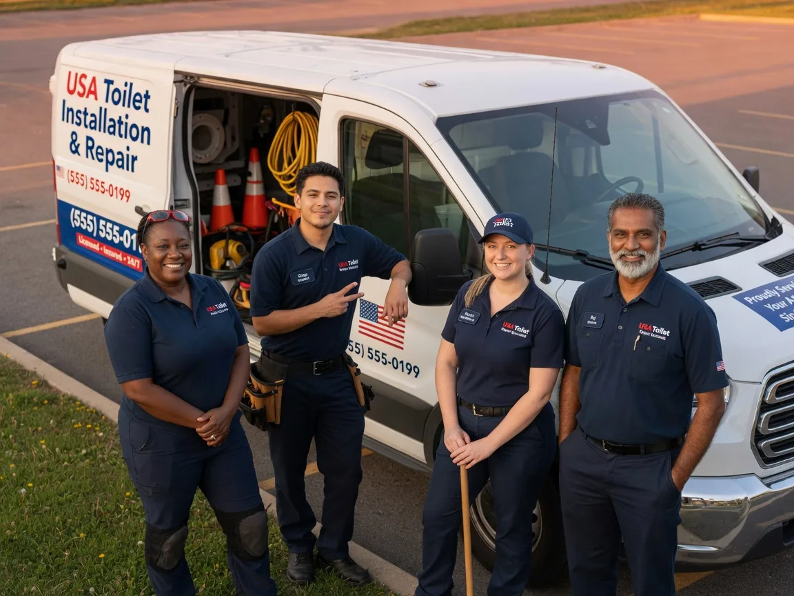 Toilet Installation company in Papineau, IL